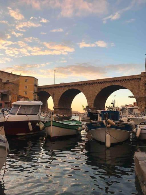 Vallon Des Auffes : Le Cabanon De Mireille Marselha Exterior foto