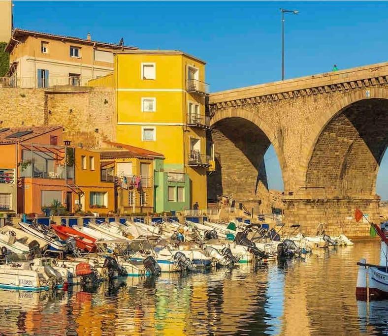 Vallon Des Auffes : Le Cabanon De Mireille Marselha Exterior foto